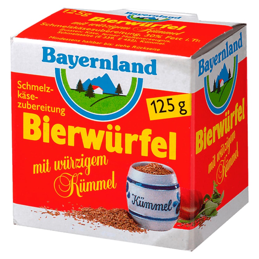 Bayernland Bierwürfel mit Kümmel 125g